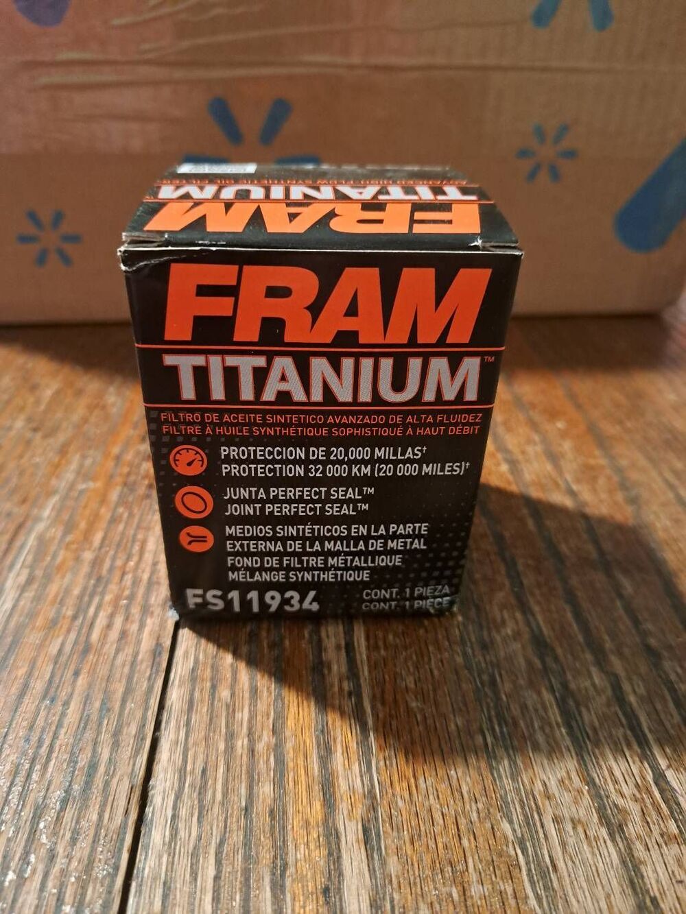 New Fram Titanium Oil Filter FS11934 Car Maintenance Oil Change